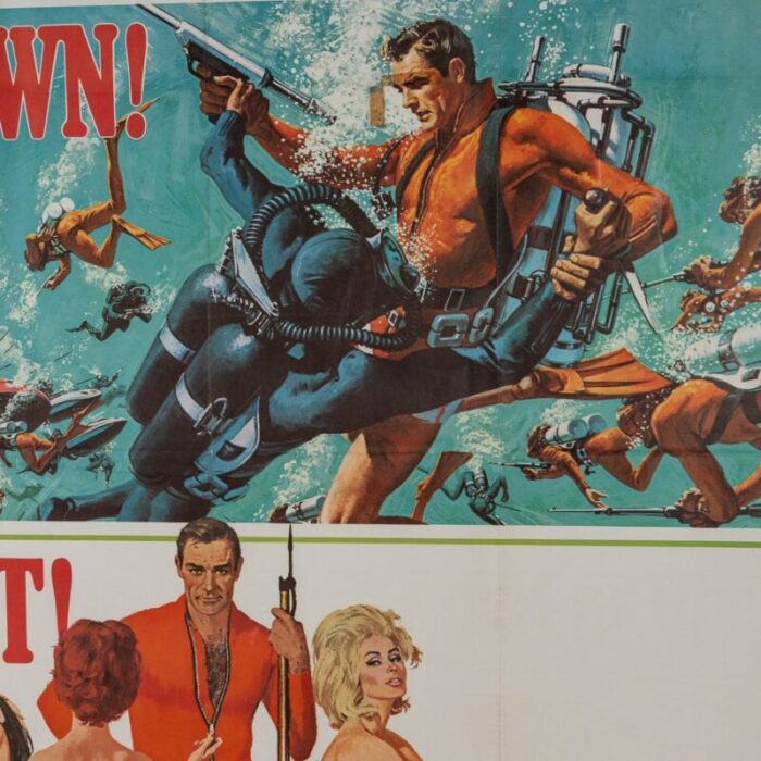 original us james bond thunderball poster 1965 28