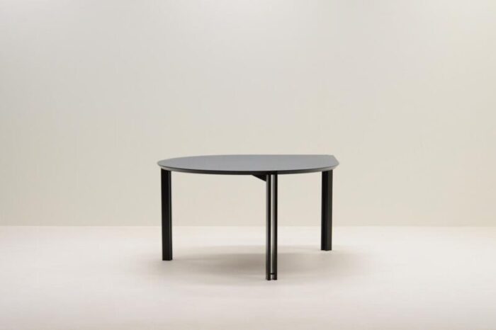 post modern drop dining table attributed to harvink the netherlands 1980s 4136