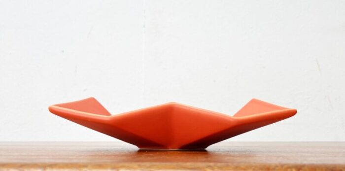 postmodern minimalist ceramic bowl from asa selection 1980s 1