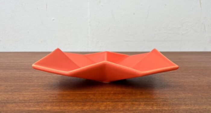 postmodern minimalist ceramic bowl from asa selection 1980s 10