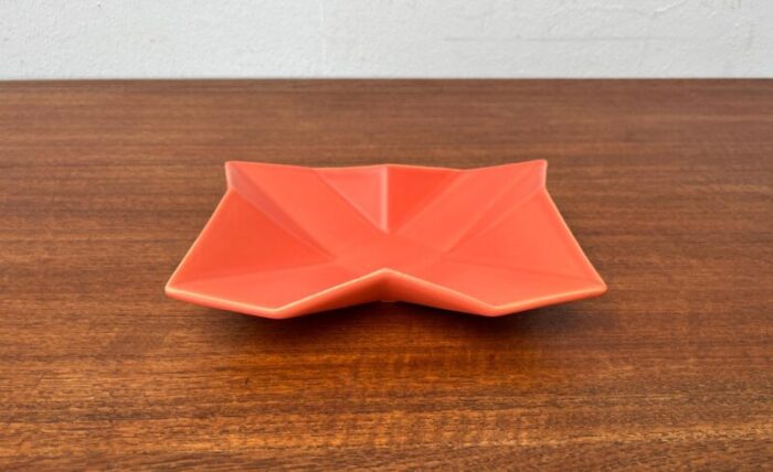 postmodern minimalist ceramic bowl from asa selection 1980s 2