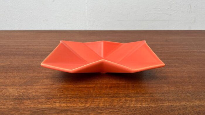 postmodern minimalist ceramic bowl from asa selection 1980s 7