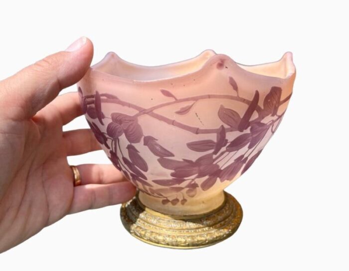 purple vase or cup by emile galle 2