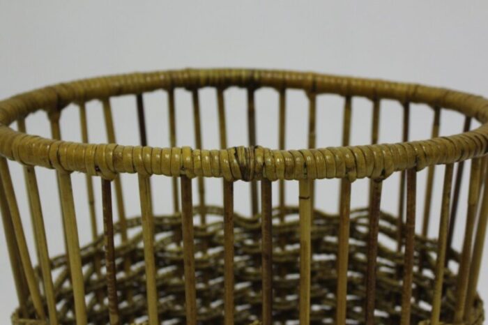 rattan waste paper basket 4