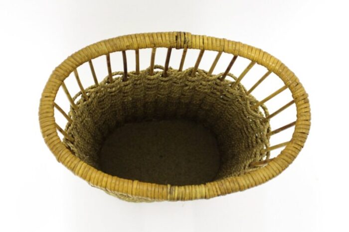 rattan waste paper basket 6