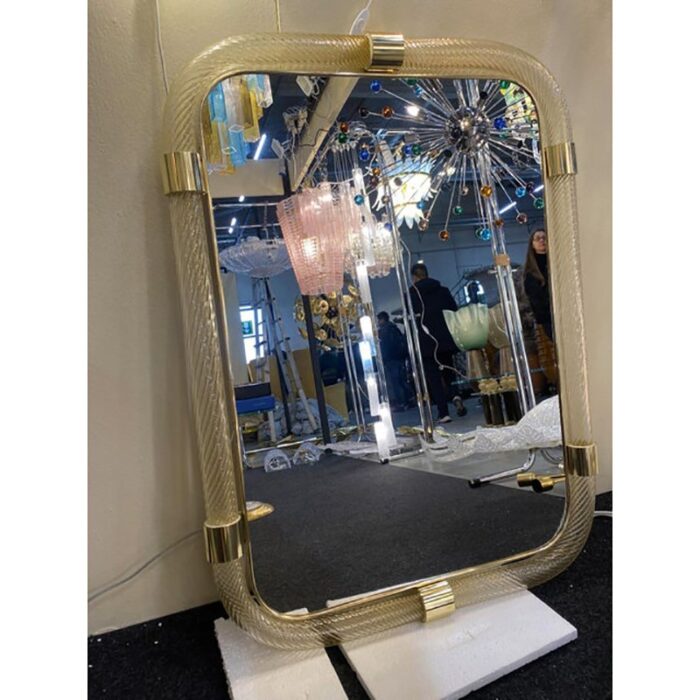 rectangular torciglione wall mirror by simoeng 2