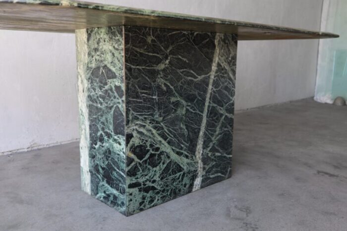 rectangular verde green marble dining table 4730