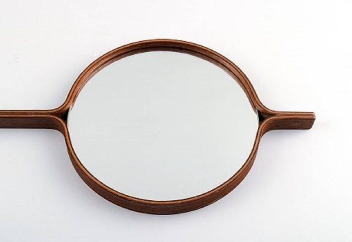 rosewood mirror by jorgen gammelgaard 1960s 2