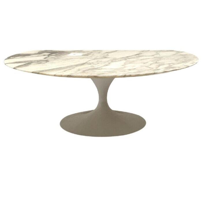 round tulip coffee table by eero saarinen for knoll 1970s 7914