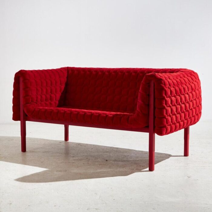 ruched sofa by inga sempe for ligne roset 2010s 4297