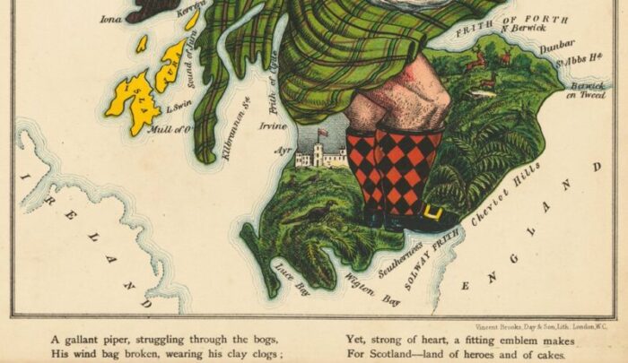 satirical map of scotland 3