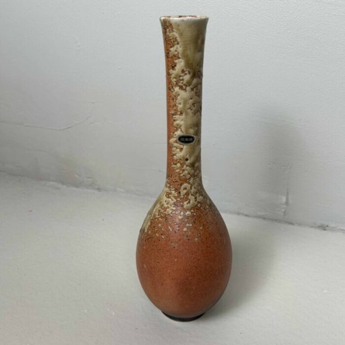 shigaraki flower vase 1960s 1