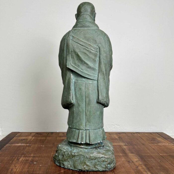 shinran buddhist monk statue taisho period japan 1920s 15