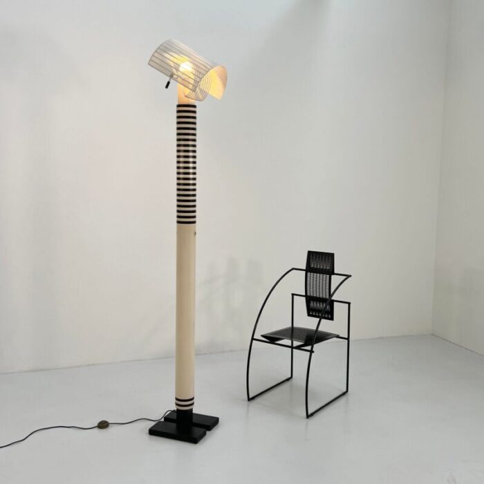 shogun floor lamp by mario botta for artemide 1980s 4382