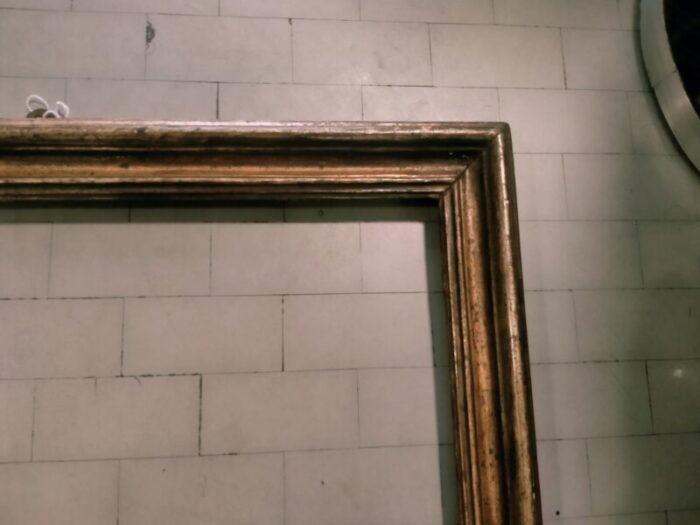 small 18th century gilt salvator rosa frame 5