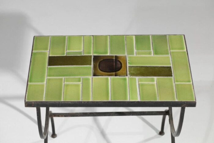 small green ceramic sofa 1960 7590