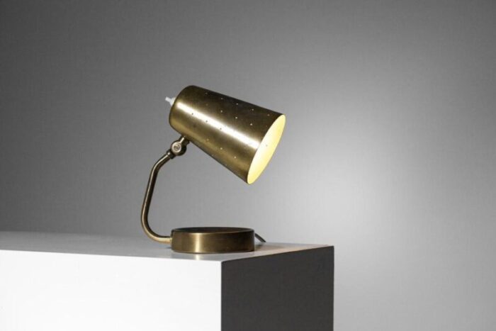 small swedish g417 lamp in brass 1950 2823