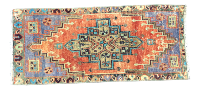 small wool rug 1960s 4180