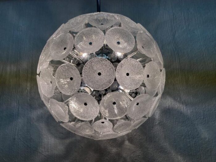 sputnik chandelier by cosack 1960s 6602