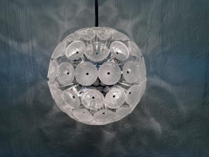 sputnik chandelier by cosack 1960s 9108