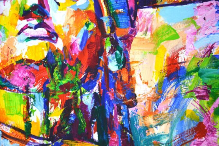 statue of liberty 3 original contemporary painting 6088