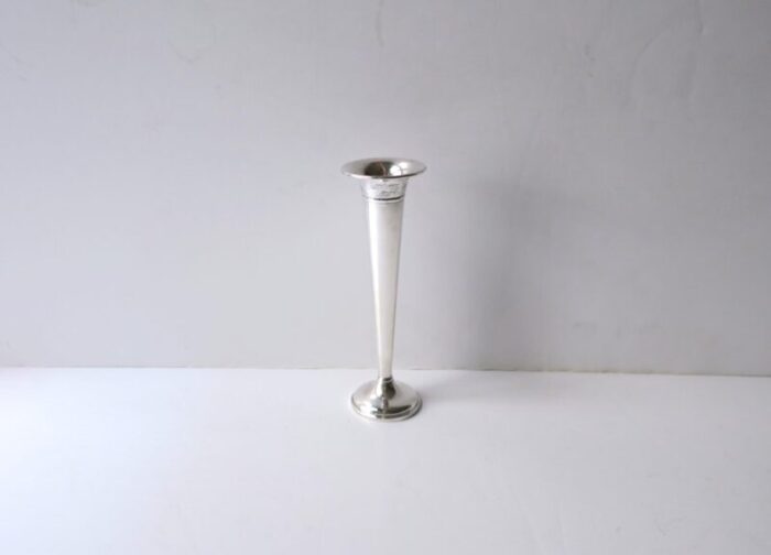 sterling silver vase by preisner 3590