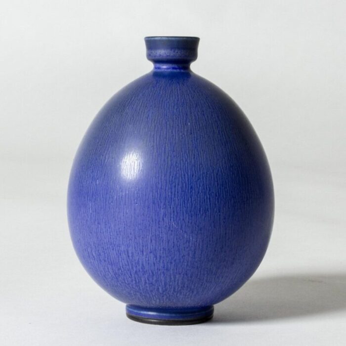 stoneware vase by berndt friberg for gustavsberg 1950s 1 1