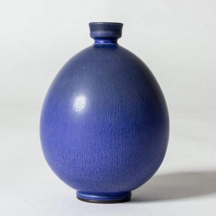 stoneware vase by berndt friberg for gustavsberg 1950s 2 1