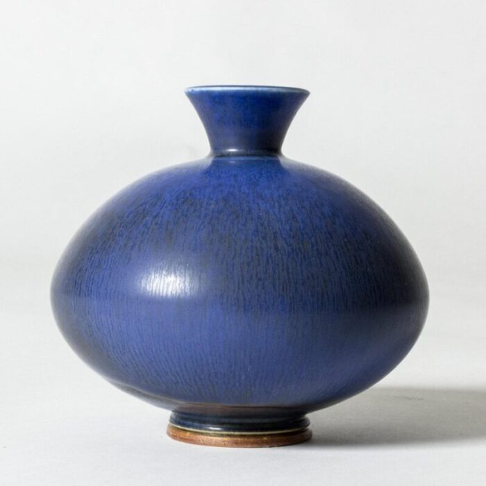 stoneware vase by berndt friberg for gustavsberg 1950s 2