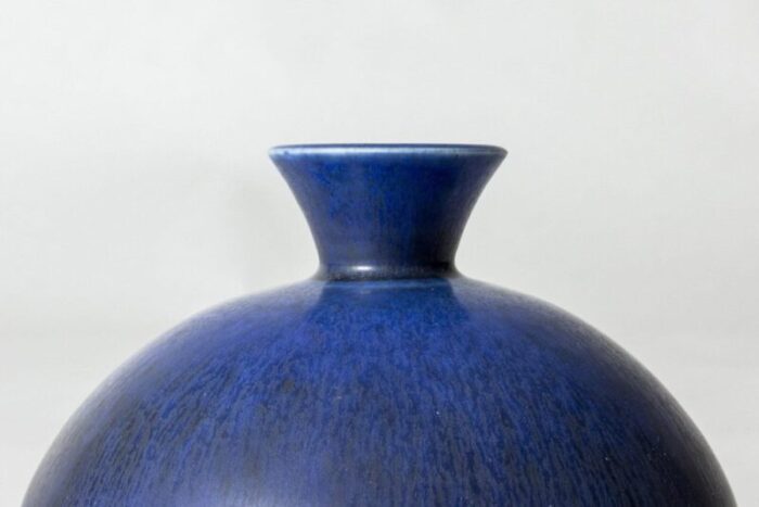 stoneware vase by berndt friberg for gustavsberg 1950s 4