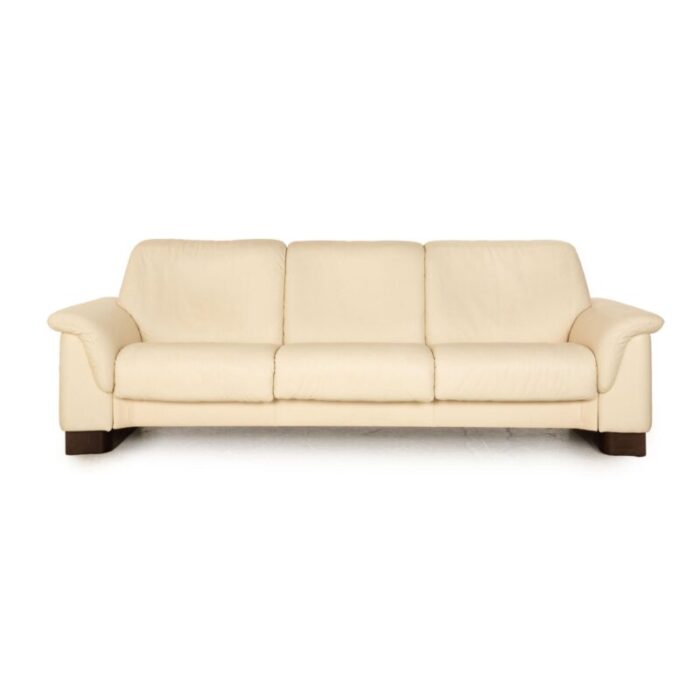 stressless paradise three seater sofa in leather 1364