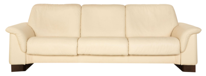 stressless paradise three seater sofa in leather 5243