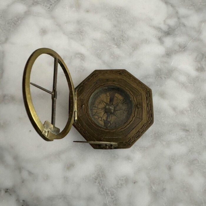 sundial and pocket compass from augsburglout 18th century 4