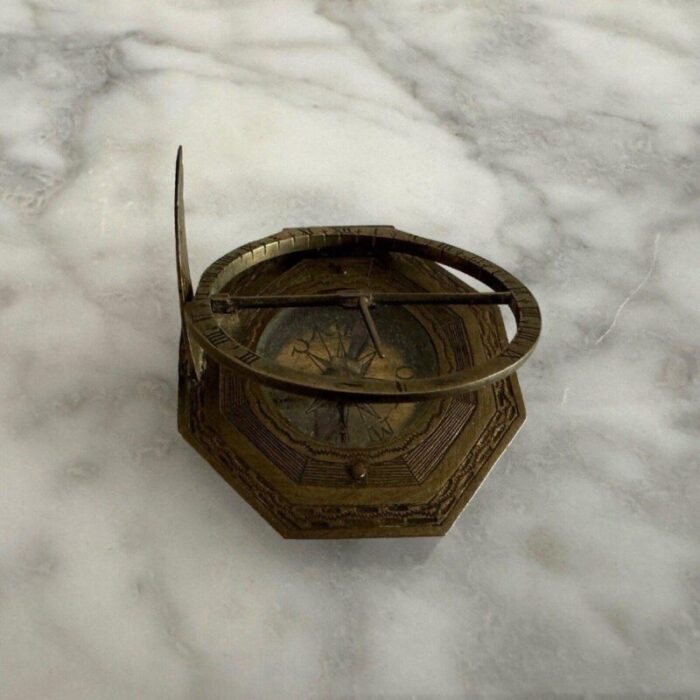 sundial and pocket compass from augsburglout 18th century 6