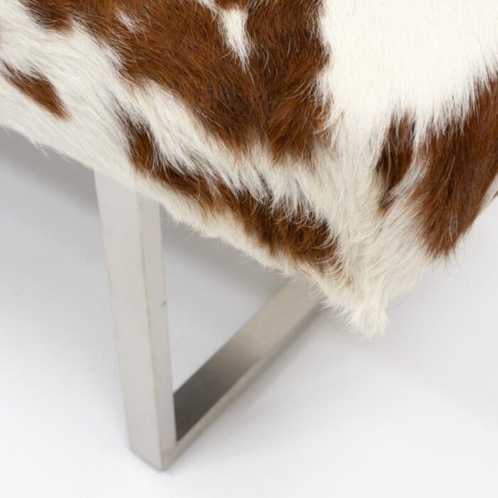 swiss design permesso bench in cowhide from girsberger 2008 4088