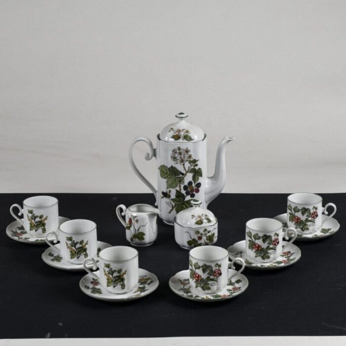 tea set for 6 from leftmann weiden west germany set of 15 1