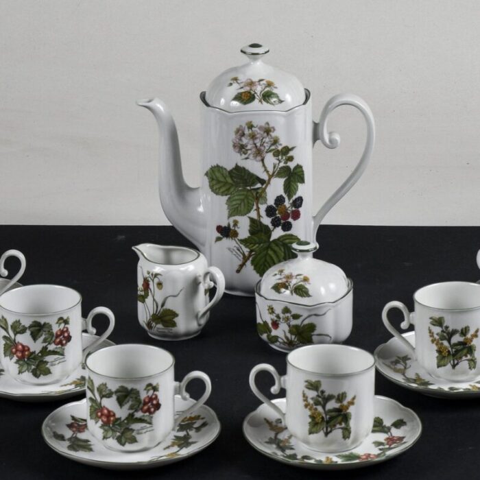 tea set for 6 from leftmann weiden west germany set of 15 4