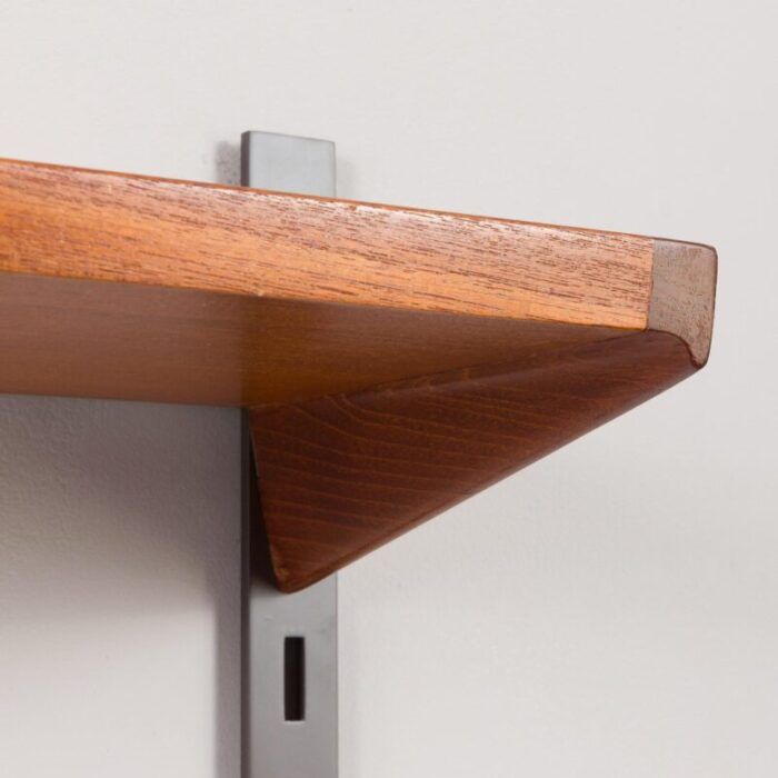 teak shelves for fm mobler by kai kristiansen denmark 1960s 6677