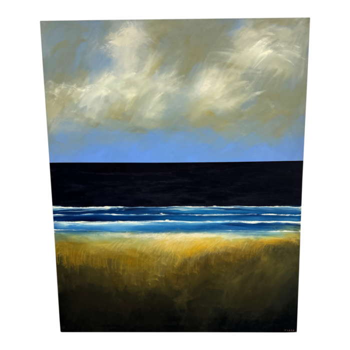 tjasa owen sea dunes and sky acrylic on canvas 9007