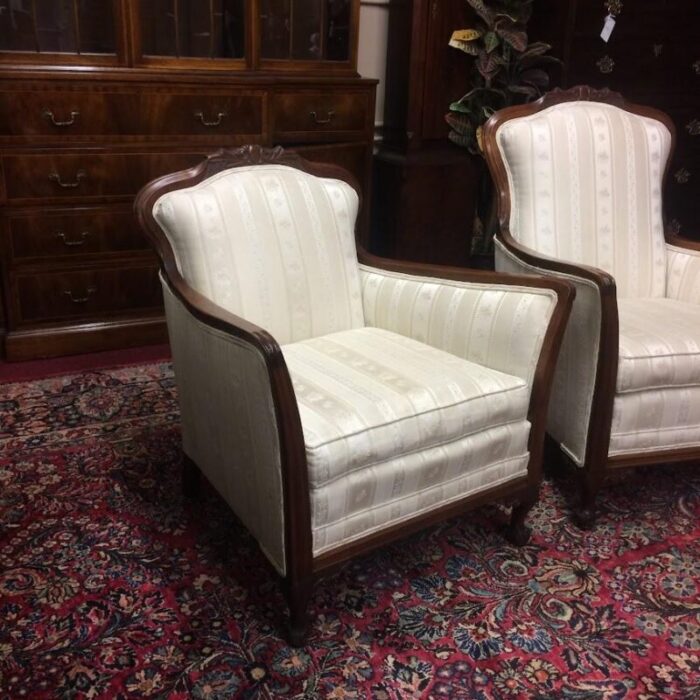 vintage accent chairs victorian style chairs his and hers chair set pair of chairs 0215