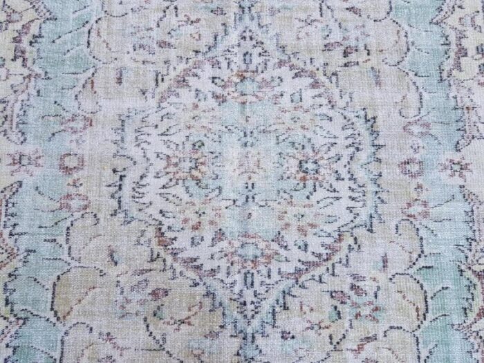 vintage area rug 1960s 7794