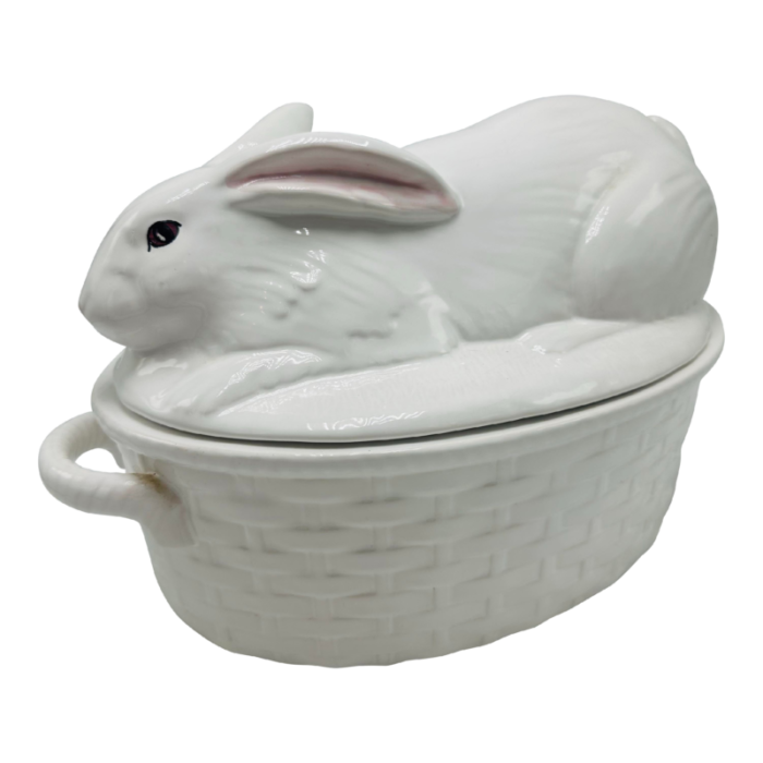 vintage bunny soup tureen 7932