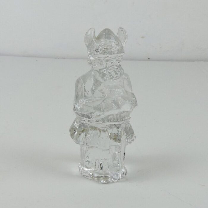 vintage crystal swedish viking ornament by pukeberg crystal 1970s 3