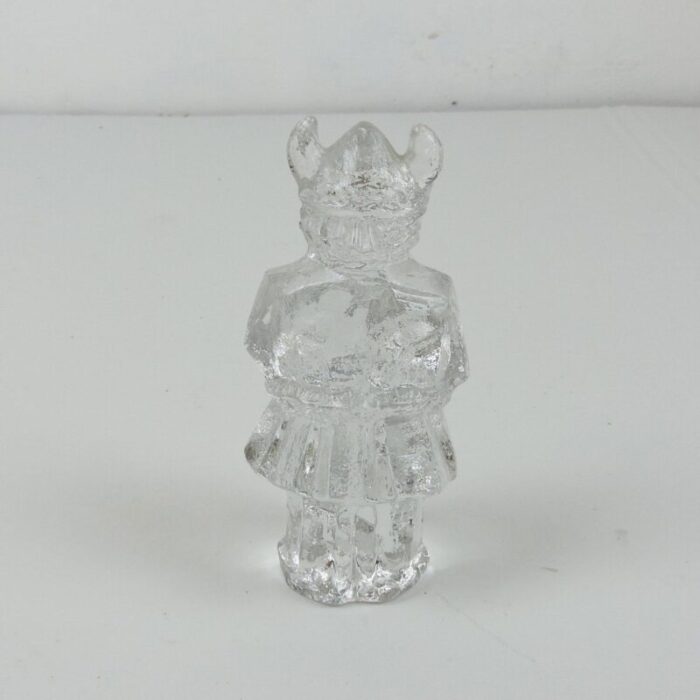 vintage crystal swedish viking ornament by pukeberg crystal 1970s 5