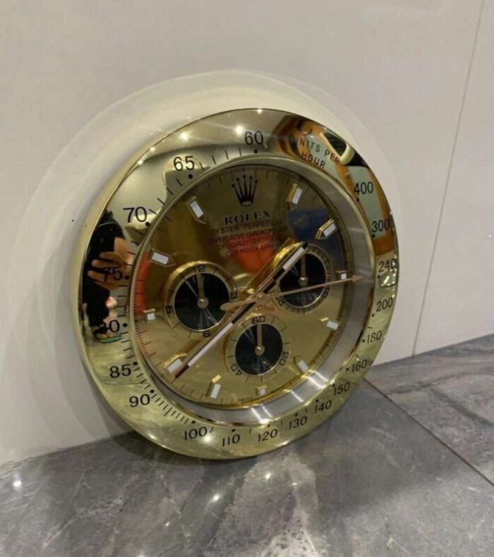 vintage daytona wall clock from rolex 2010s 1