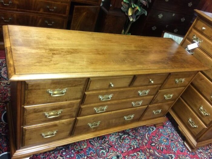 vintage dresser maple dresser conant ball dresser 2285