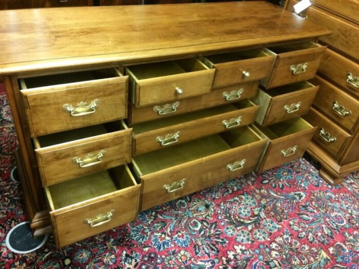 vintage dresser maple dresser conant ball dresser 5129