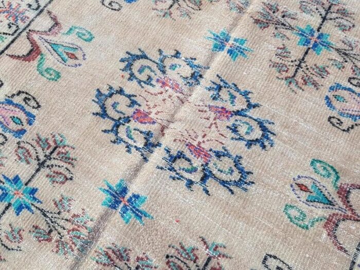 vintage floor rug 1960 0680