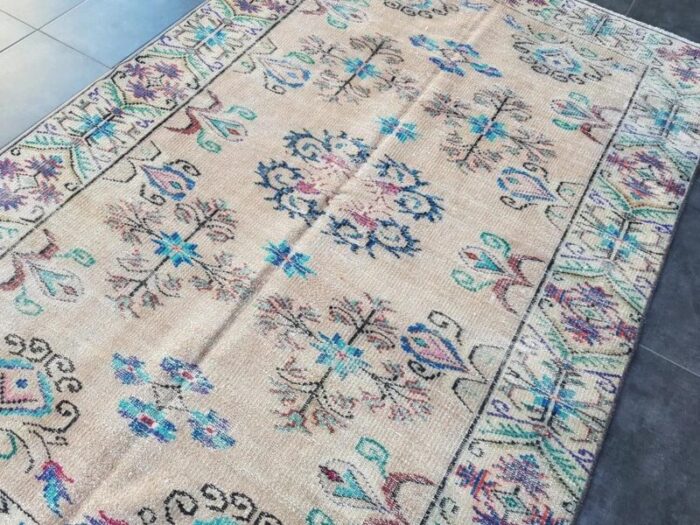 vintage floor rug 1960 1871