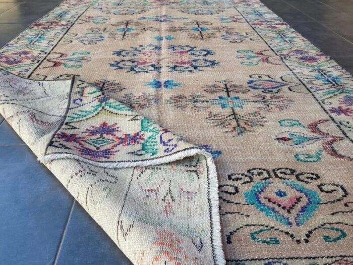 vintage floor rug 1960 2400